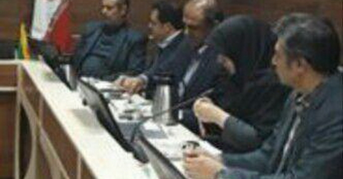 حضور مسؤل امور اداری شرکت خدمات حمایتی کشاورزی استان فارس در جلسه راه اندازی سامانه 111