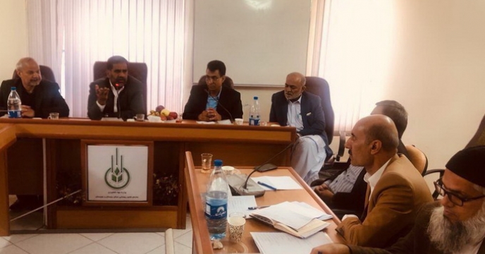 برگزاری جلسه کارگزاران اتحادیه های تعاون روستایی شهرستانهای استان  سیستان و بلوچستان