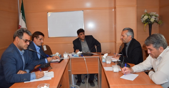 جلسه ی تعزیرات حکومتی در شرکت خدمات حمایتی کشاورزی استان خراسان شمالی