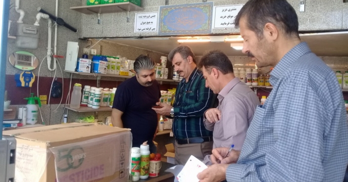 کمیته پایش و رصد میدانی عرضه و توزیع کود شیمیائی در استان همدان