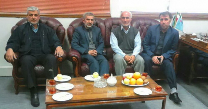 دیدار و جلسه در محل پتروشیمی شیراز