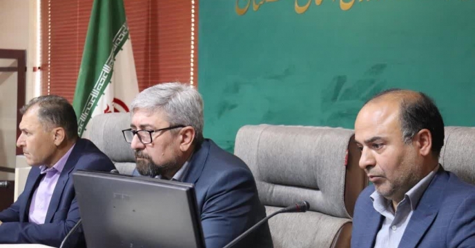 جلسه توزیع انواع کود در سازمان جهاد کشاورزی استان سمنان