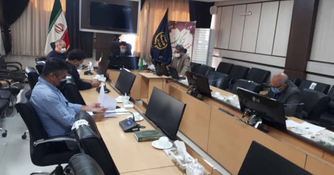 جلسه رئیس سازمان جهاد کشاورزی فارس با مدیران ستادی