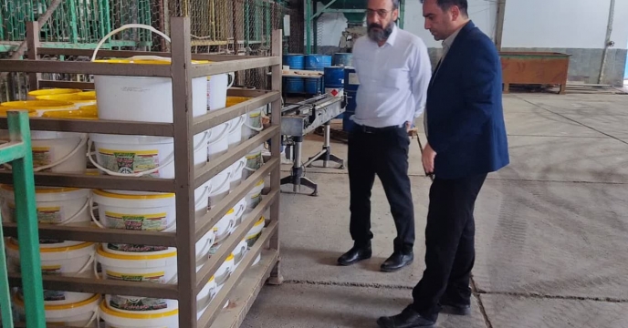 بازدید کارشناس دیوان محاسبات کشور از مجتمع شیمیائی آبیک