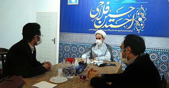 دیدار مدیر شرکت خدمات حمایتی کشاورزی استان همدان با نماینده مردم همدان در مجلس شورای اسلامی