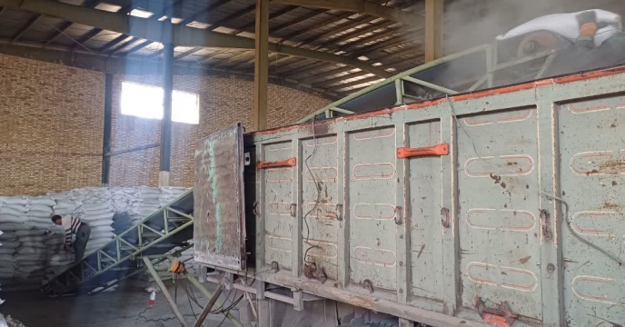 ارسال مقدار 14 تن از کودهای سولفات پتاسیم گرانوله و سوپرفسفات تریپل گرانوله برای تعاونی تولید نردین ارسال مقدار 14 تن از کودهای سولفات پتاسیم گرانوله و سوپرفسفات تریپل گرانوله برای تعاونی تولید نردین