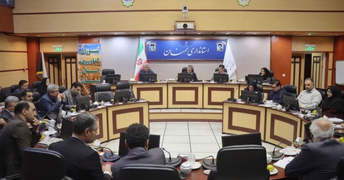 برگزاری جلسه شورای کشاورزی در محل استانداری استان سمنان