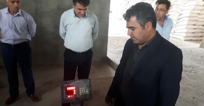 نظارت و بررسی روند کیسه گیری پارتچینی کود اوره فله در استان اردبیل