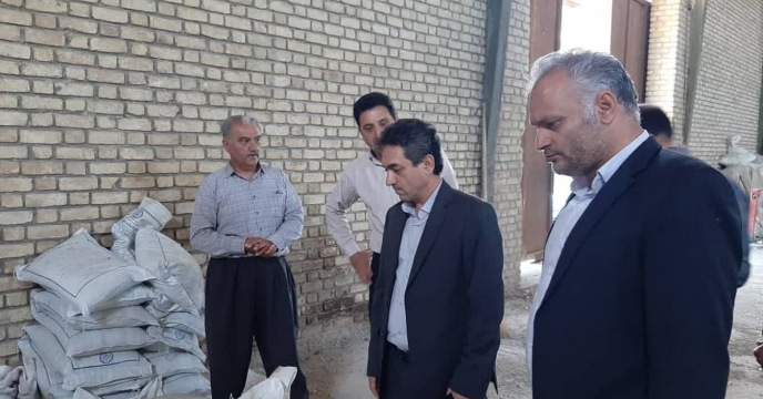 بازدید مدیر و حراست شرکت خدمات حمایتی کشاورزی استان کرمانشاه ازکارگزاریهای شهرستان روانسر