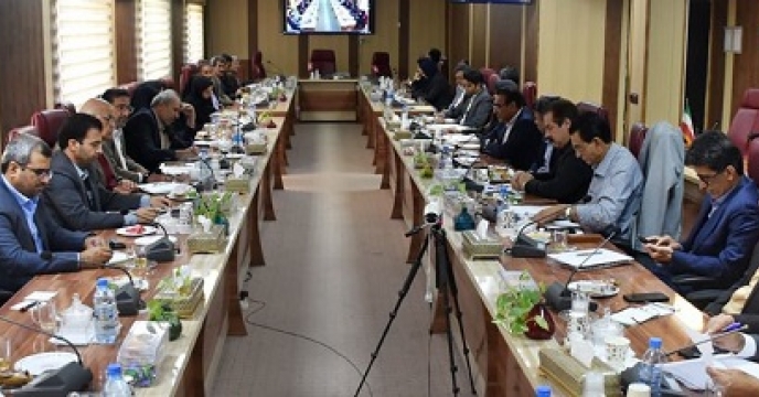 جلسه برنامه ریزی کشت های پاییزه در سالن جلسات سازمان جهاد کشاورزی برگزار شد 