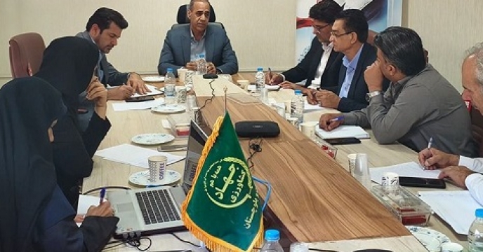جلسه کارگروه تخصصی کود وتغذیه استان برگزار شد .