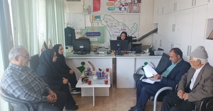 بازدید کار گروه پایش استان از انبار کارگزاری تعاونی روستایی سده 