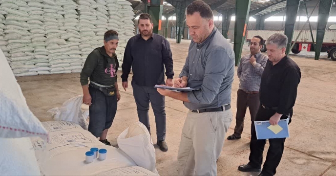 نمونه برداری از 800 تن کود در تیر ماه سال جاری