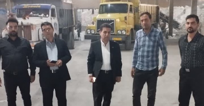 بازدید سرزده   مدیر شرکت خدمات حمایتی کشاورزی استان آذربایجان غربی از انبار مرکزی 