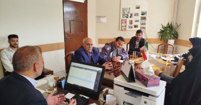 برگزاری جلسه رصد و پایش مواد کودی و عاملین تحت نظارت درشهرستان شیروان   