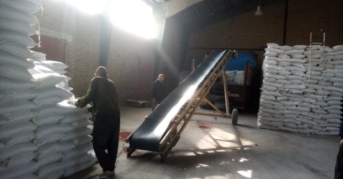  ارسال 10تن کود شیمیایی کلرور پتاس به کارگزاری های شهرستان سملقان