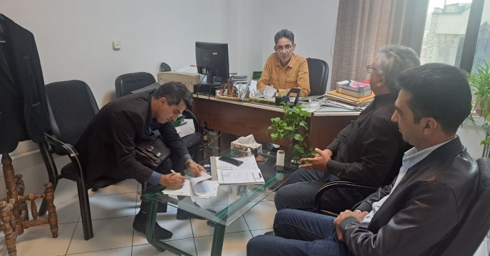 تفاهمنامه همکاری با شرکت بهار رویش شیراز منعقد گردید