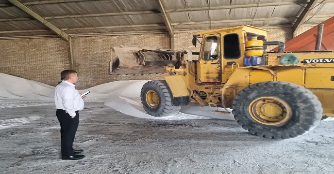 بازدید مدیر شرکت خدمات حمایتی کشاورزی استان خوزستان از انبارهای سازمانی