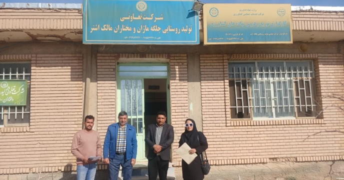 بازدید کار گروه پایش استان از انبار کارگزاران شهرستان خوسف