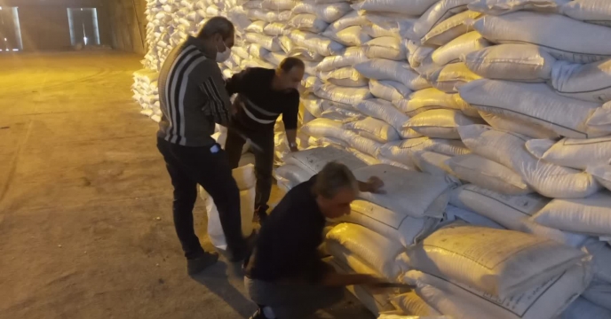 نمونه‌برداری از سولفات پتاسیم گرانوله پارت 4 شرکت پتاس سازان کویر سبز در فارس انجام شد