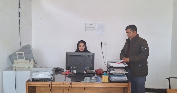 بازدید کار گروه پایش استان از انبار کارگزاری تعاونی روستایی شوسف