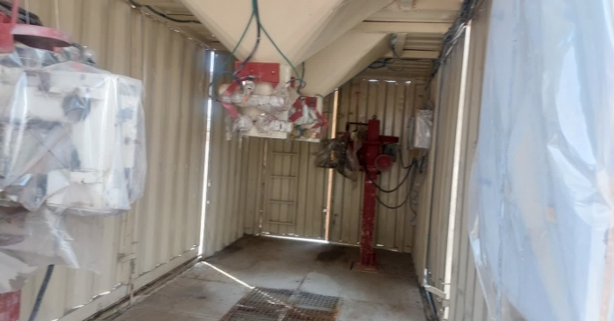 از روند آماده سازی دستگاه کیسه گیری کود در مبادی بازدید گردید