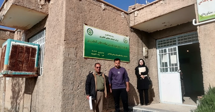 بازدید و پایش از انبار کارگزاری شرکت تعاونی تولید چاهداشی شهرستان نهبندان