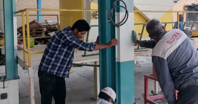 انجام سرویس و تعمیرات ادوات کشاورزی در شرکت خدمات حمایتی کشاورزی استان کرمان 