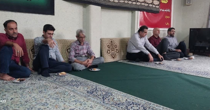  مراسم عزادای ویژه ایام ماه محرم در نماز خانه شرکت خدمات حمایتی کشاورزی مازندران  بر پا شد