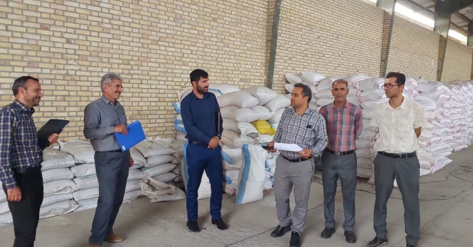  بازدید از کارگزاری های توزیع فروش کود کشاورزی  شهرستان شیروان