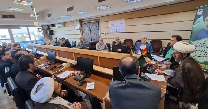 برگزاری جلسه ستاد اربعین حسینی در سازمان جهاد کشاورزی استان کرمانشاه