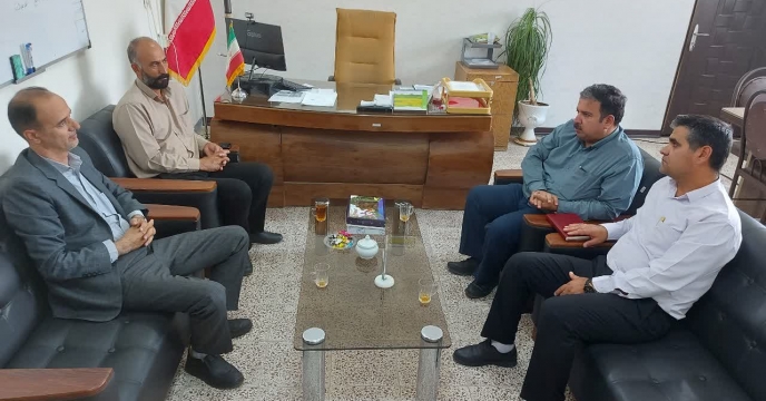 دیدار مدیر شرکت خدمات حمایتی کشاورزی چهارمحال و بختیاری با سرپرست جهاد کشاورزی شهرکرد 