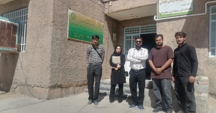 بازدید و پایش کود از انبار کارگزاری شرکت تعاونی تولید چاهداشی 