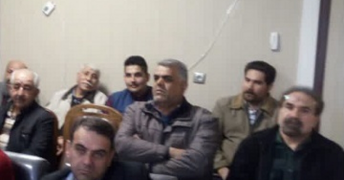 نشست صمیمی عضو هیئت مدیره شرکت باهمکاران شرکت خدمات حمایتی کشاورزی استان کرمانشاه