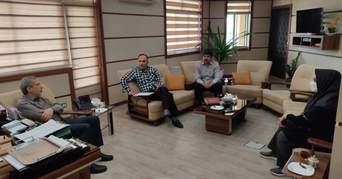 دیدار مدیر شرکت خدمات حمایتی کشاورزی استان قزوین با رئیس سازمان جهاد کشاورزی استان