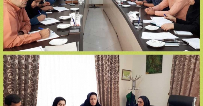 برگزاری جلسه  هم اندیشی   با کارگزاران کود مدیریت جهاد کشاورزی  شهرستان گرگان