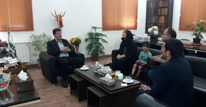 جلسه با شرکت تعاونی تولید کود آلی ترشیز آق قلا( معجزه) در گلستان 