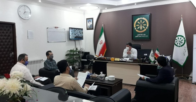 جلسه هفتگی هماهنگی روسای ادارات شرکت در گلستان