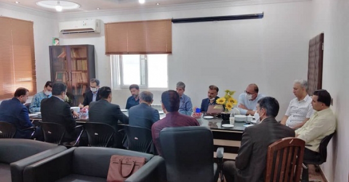 برگزاری جلسه با مسئولین تجهیز و تخصیص  منابع بانک صادرات استان گلستان