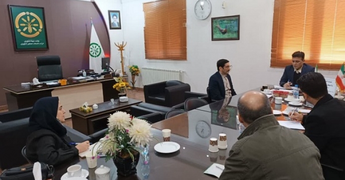 نشست خبری مدیر شرکت خدمات حمایتی کشاورزی  با خبرگزاری های استان گلستان