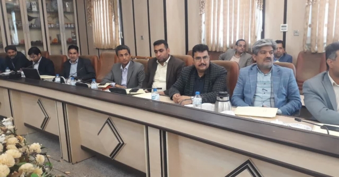 حضور در جلسه شورای مدیران جهاد کشاورزی استان یزد