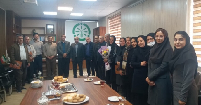 مراسم بازنشستگی تعدادی از همکاران در استان کردستان