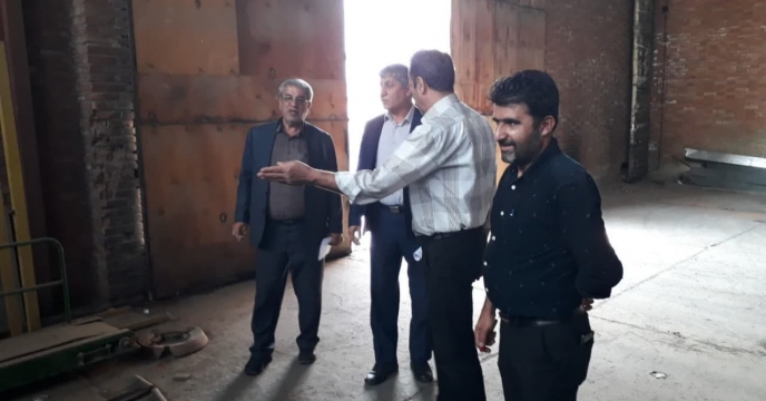 بازدید مدیرمحترم شرکت خدمات حمایتی کشاورزی استان آذربایجانشرقی از انبار سی هزارتنی