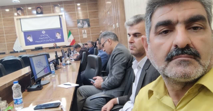 حضور معاون استان کرمان ،در جلسه سازمان مدیریت و برنامه ریزی 