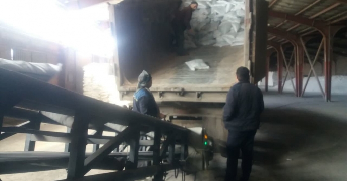 ذخیره سازی کود سوپرفسفات ساده برای توزیع در استان آذربایجان شرقی
