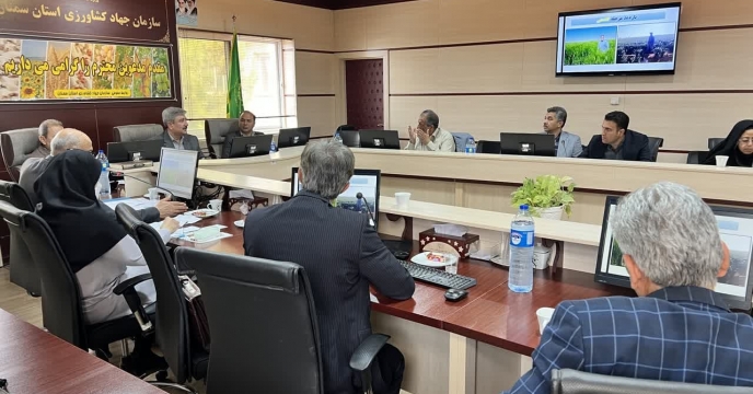 جلسه کمیته فنی بذر در استان سمنان