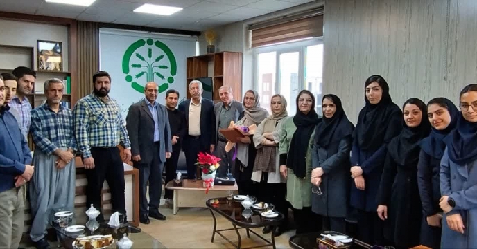 مراسم بازنشستگی وقدردانی اززحمات همکارمحترم سرکارخانم کتایون گلپسندی در شرکت خدمات حمایتی کشاورزی استان کردستان