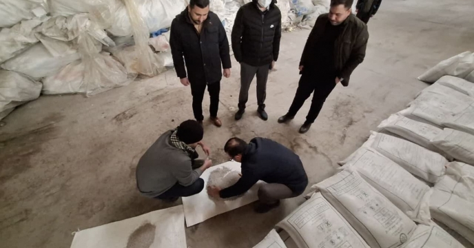 در مسیر ارتقاء  تولیدات کشاورزی؛ تزریق کود سوپر فسفات ساده به مراکز توزیع کود شهرستان گمیشان