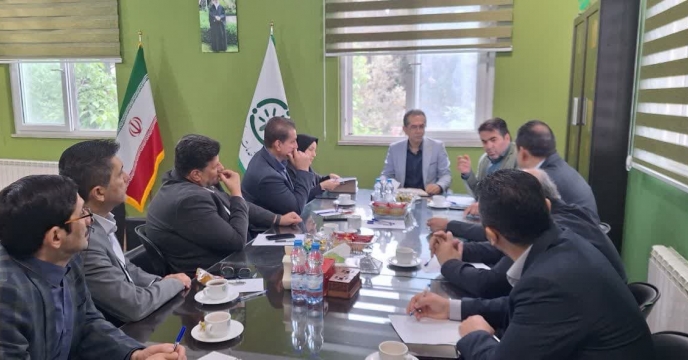 جلسه  مشترک ‌مدیران شرکت خدمات حمایتی کشاورزی با معاونت بهبود تولیدات گیاهی و رئیس اداره فناوری های مکانیزه سازمان جهاد کشاورزی استان گلستان در حوزه تخصصی فرآیند خرید بذر و‌بوجاری و قرارداد فروش و‌کالتی  ماشین های کشاورزی