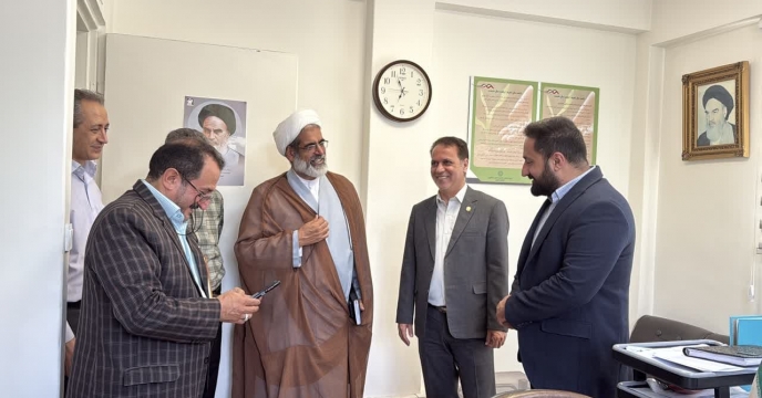 بازدید نماینده محترم ولی فقیه در سازمان جهاد کشاورزی استان خراسان رضوی از شرکت خدمات حمایتی کشاورزی استان